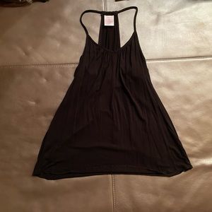 Black tank top